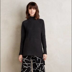 Mixed Cables Mockneck Tunic | Moth​